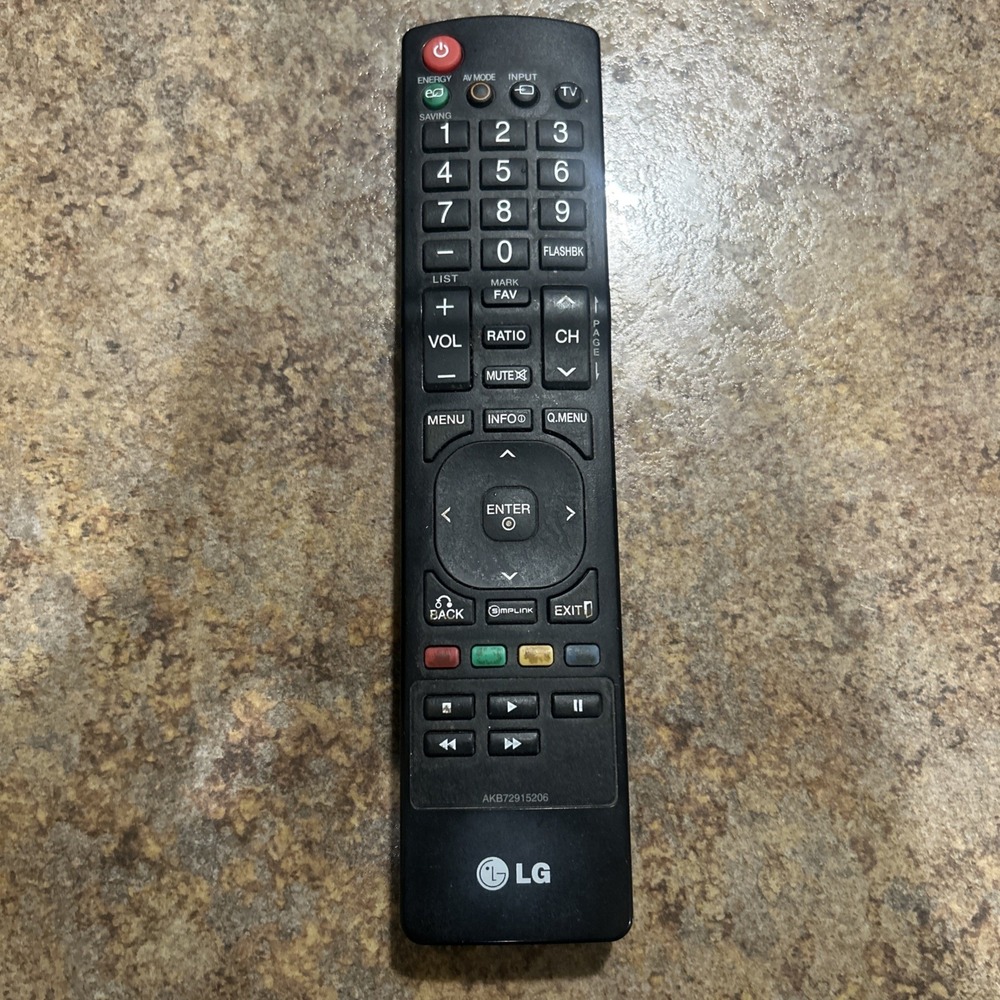 OEM LG AKB72915239 LCD LED TV Remote fr 37LK450 42LK450 47LK450 42LK520 42LW5000